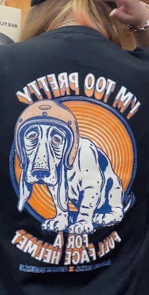 【OCEAN BEETLE】オーシャンビートル BEETLE Pretty dog Long-sleeve shirt 長袖Tシャツ 犬 ロンT BLACK-XXL バイカー Sacred Steelコラボの画像7