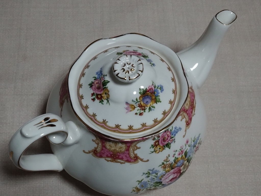 ROYAL ALBERT ロイヤルアルバート★ティーポット 金彩 洋食器_画像7