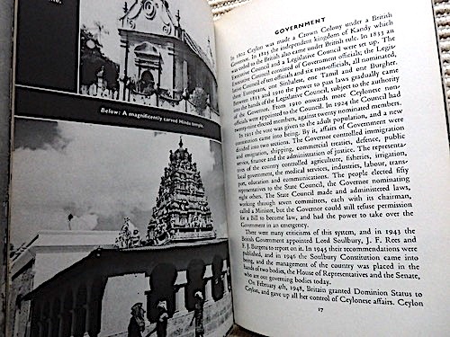 洋書★CEYLON★Its Peoples and Homes★RAY BLAZE★1961年★セイロン（現スリランカ）の紹介本_画像7