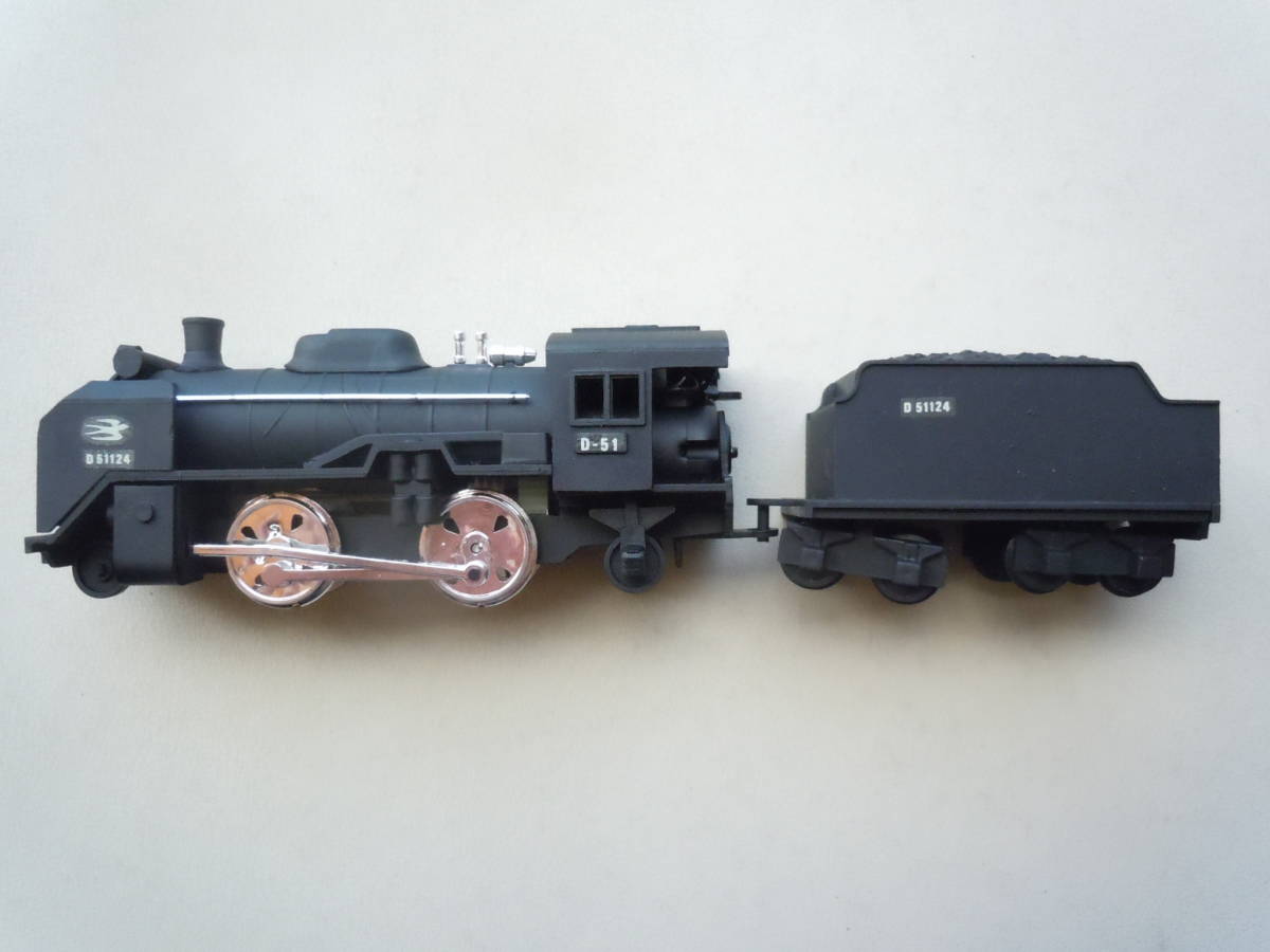 アリイ 〈ＨＯゲージ〉採用鉄道模型 ＳＬ（蒸気機関車）シリーズ TYPE Ｄ５１ 組立済み_画像4