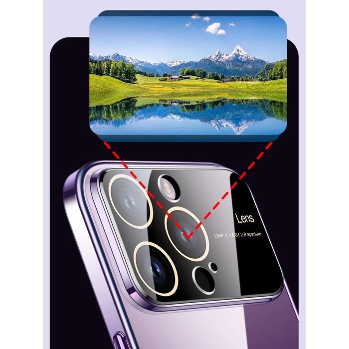 iphone12promaxケース カーバー TPU　指紋防止耐衝撃ブラック1