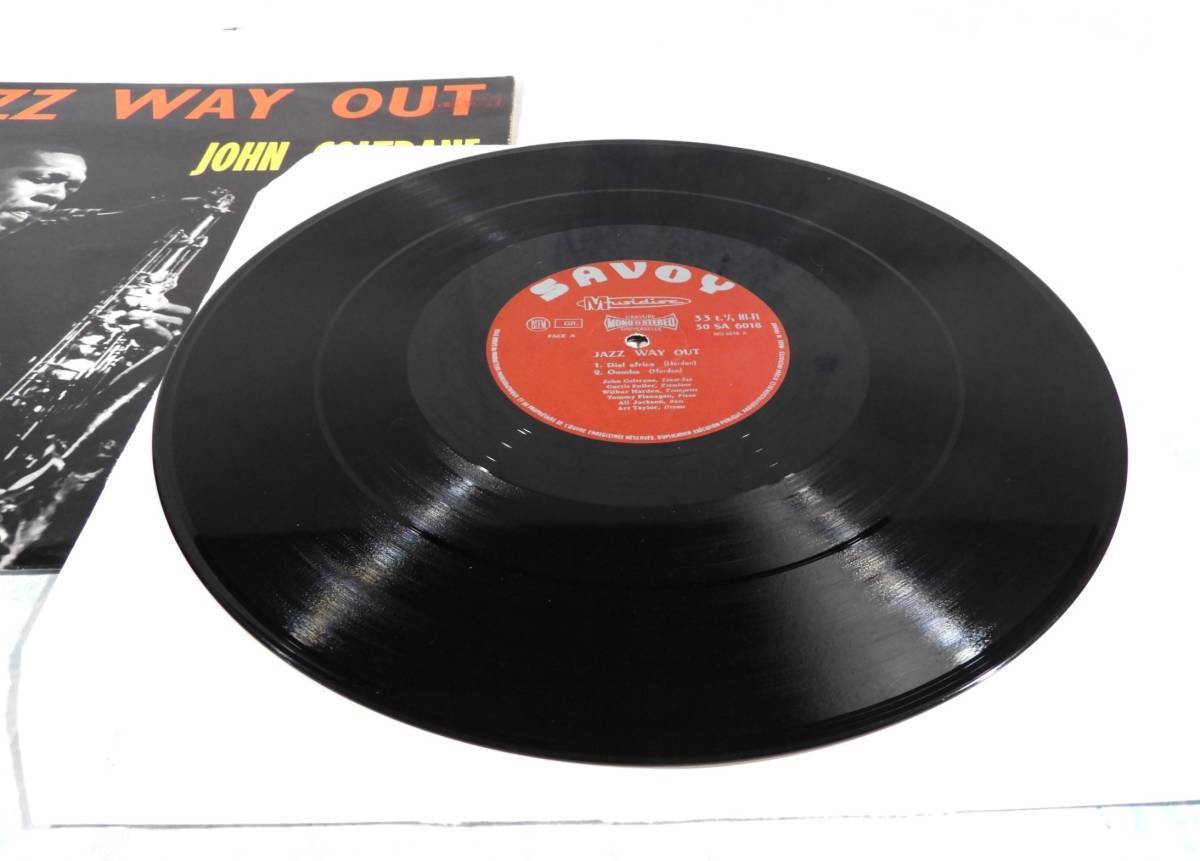 ☆美品！Fra Orig.【John Coltrane Jazz Way Out】1965 France SAVOY Records SA 6018★_画像5