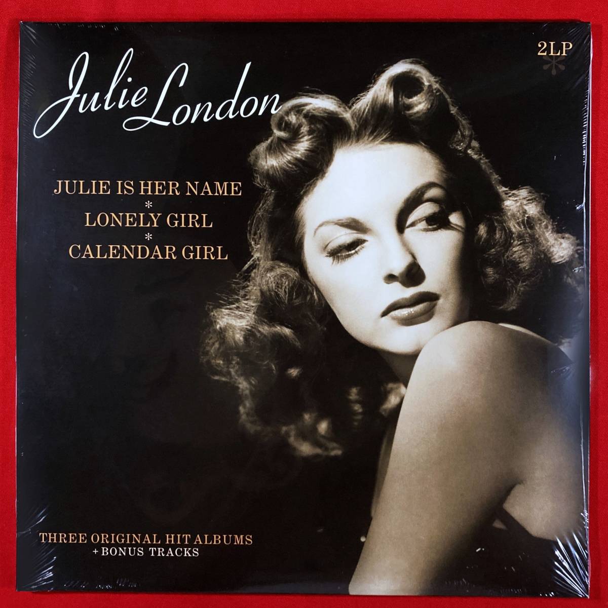 未開封　ジュリー・ロンドン ベスト盤　2LPで3タイトル　EU盤　180g重量盤　Julie London Julie Is Her Name Lonely Girl Calender Girl _画像1