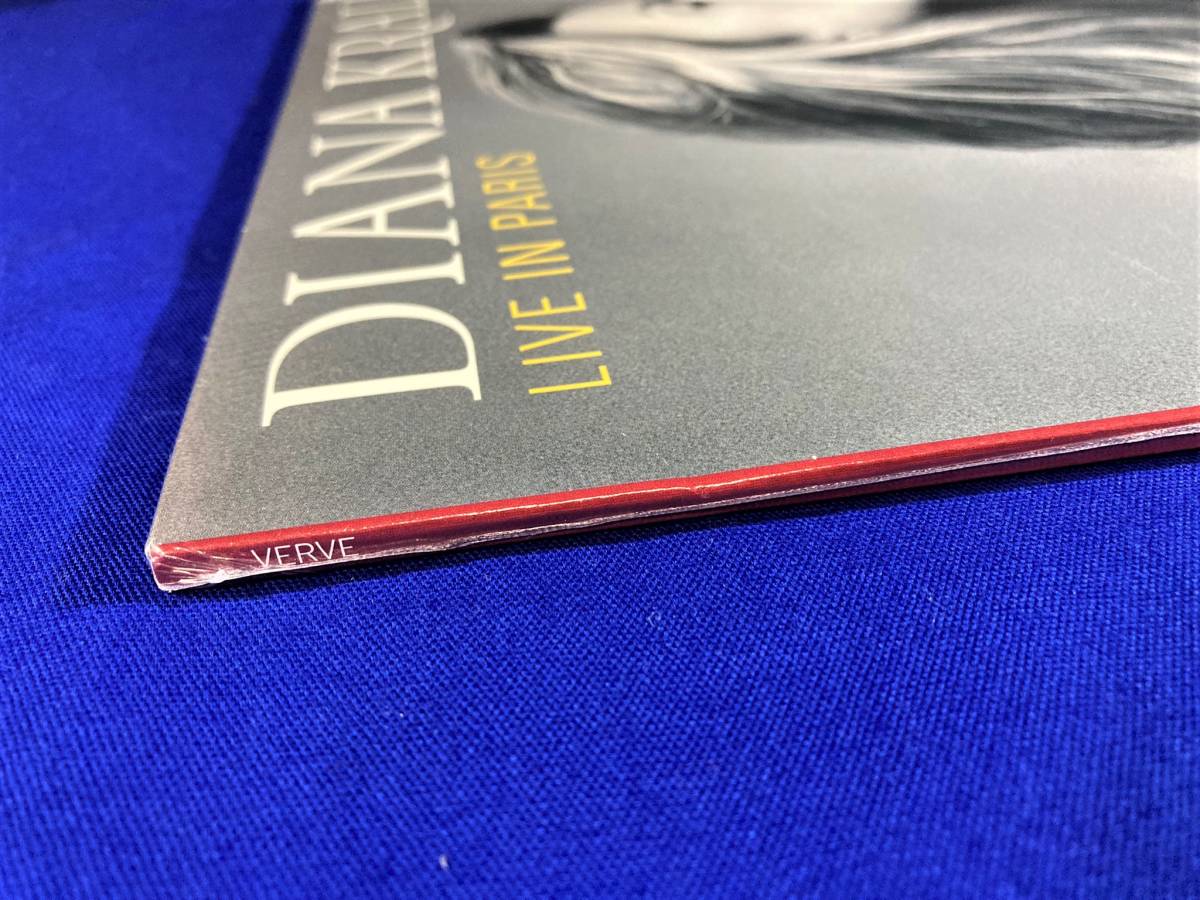 未開封　2LP　入手激難　ダイアナ・クラール　ライブ・イン・パリ　180g重量盤　希少完売品　Diana Krall Live In Paris _画像3