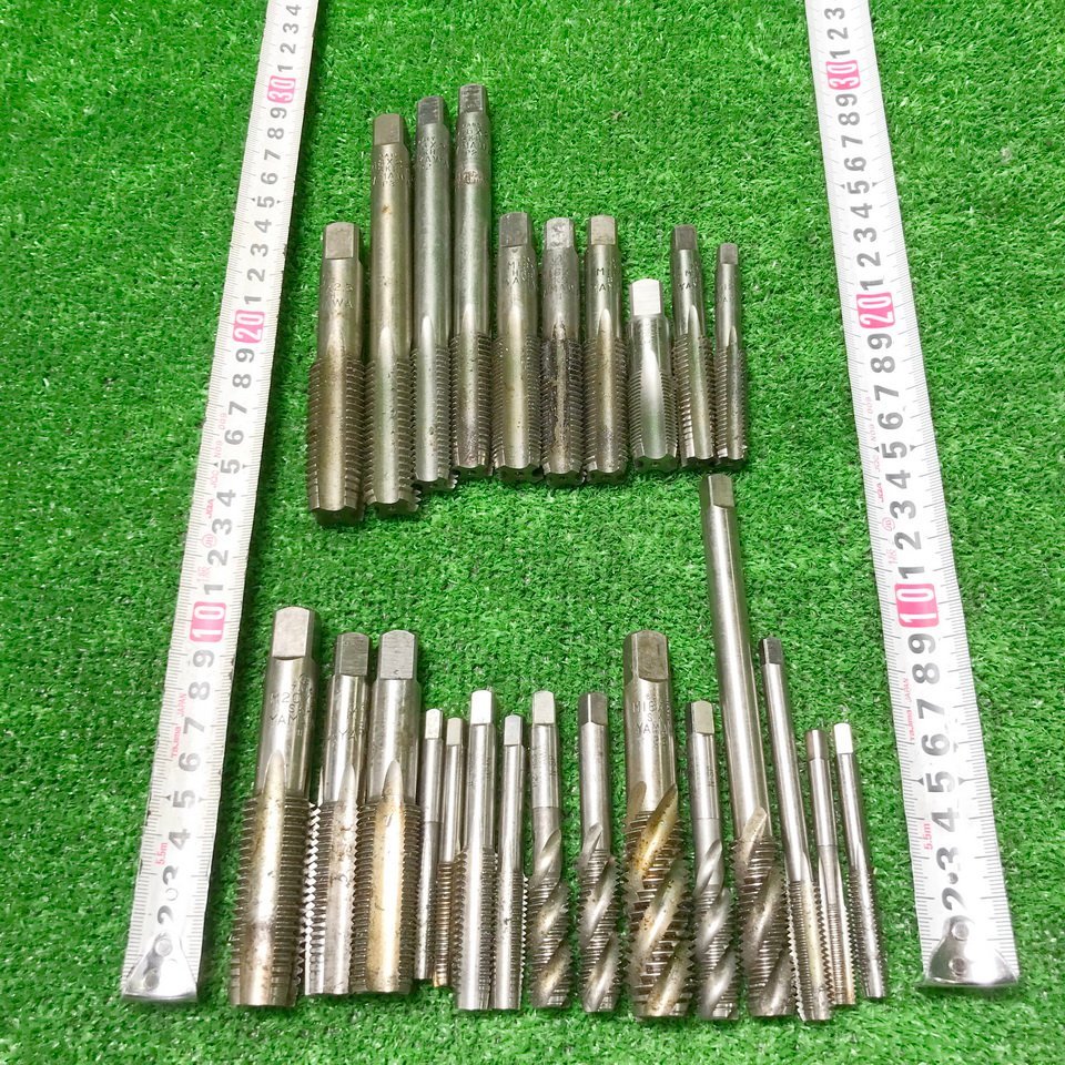 桂蒼a308 ヤマワ ■タップ/スパイラルタップ ミリサイズ(M8×1.25～M20×2.5)等 全長(約70mm～150mm)等★25点セット_画像7