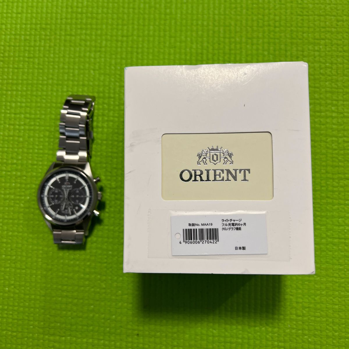 ORIENT SPORTS Neo70's ソーラーパンダ WV0011TX （ダークグレー）