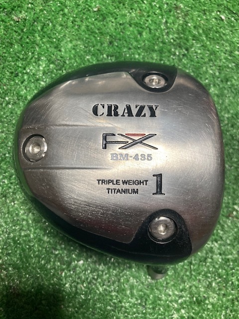 全国送料無料　中古　ドライバーヘッド単品　クレージー CRAZY FX BM-435　　　Ｙ1323