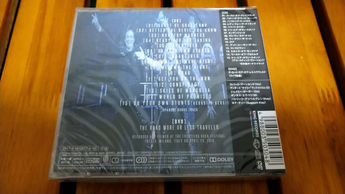 【新品未開封】TREAT The Road More Or Less Traveled 220 VOLT ALIEN EUROPE PRETTY MAIDS TALISMAN_画像2