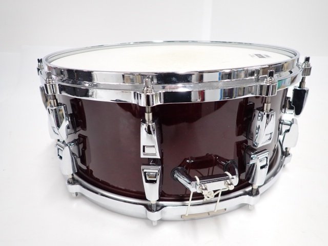 YAMAHA AMS1460 ヤマハ 14x6インチ ウェンジ/メイプルハイブリッドシェル スネアドラム ソフトケース付 ∬ 6CFC4-1_画像2