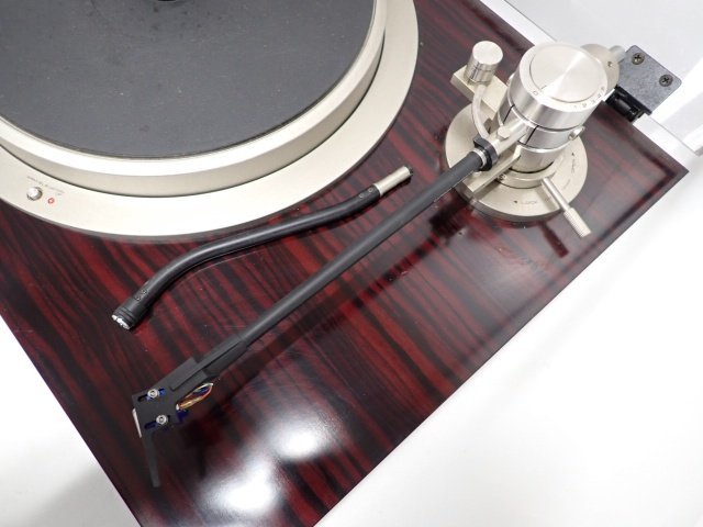 PIONEER PL-70LII S字/ストレートアーム付 パイオニア レコードプレーヤー DENON DL-55 MCカートリッジ付 動作品 ∬ 6D2FD-7_画像3