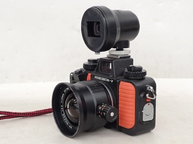 Nikon 水中カメラ NIKONOS-V UW-NIKKOR 20mm F2.8 / NIKKOR 35mm F2.5 レンズ付き ニコン ▽ 6D286-7_画像3