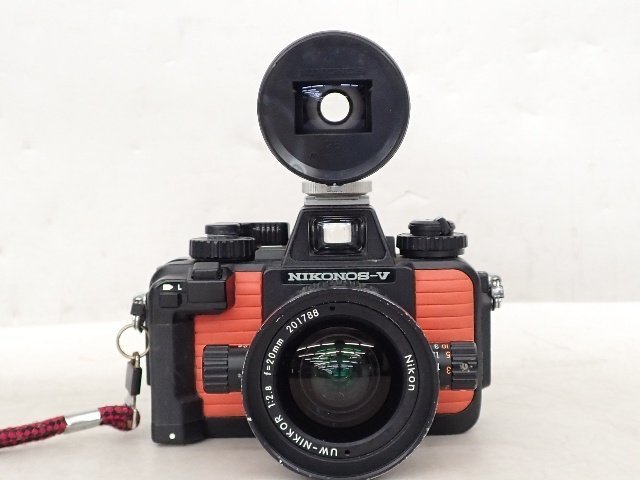 Nikon 水中カメラ NIKONOS-V UW-NIKKOR 20mm F2.8 / NIKKOR 35mm F2.5 レンズ付き ニコン ▽ 6D286-7_画像2