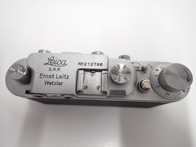 Leica IIIa 3a (G型) 初期型 片流れ窓 ライカ バルナック型 レンジファインダーカメラ 動作品 1936年頃 ∬ 6D1CB-9_画像4