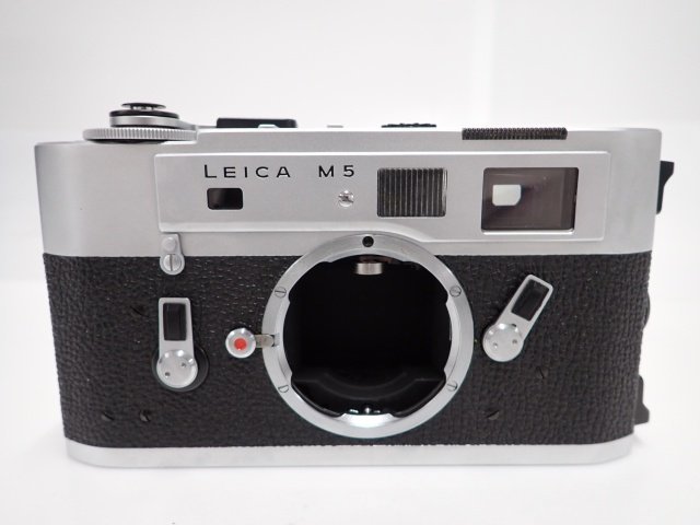 Leitz Leica M5 初期型 シルバー クローム ライツ ライカ レンジファインダーカメラ 1972年頃 ∬ 6D1CB-3_画像3
