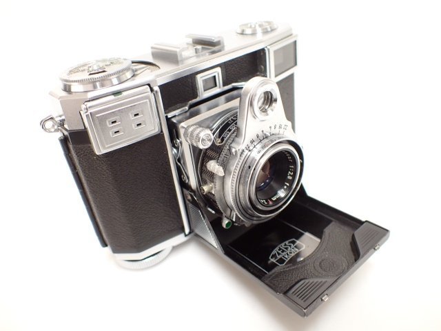 ZEISS IKON CONTESSA 533/24 (Tessar 45mm F2.8 T) ツァイスイコン コンテッサ 蛇腹カメラ レンジファインダーカメラ 動作可 ∬ 6D1CB-23_画像1
