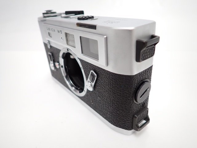 Leitz Leica M5 初期型 シルバー クローム ライツ ライカ レンジファインダーカメラ 1972年頃 ∬ 6D1CB-3_画像2