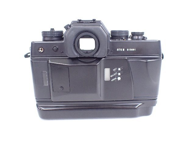 CONTAX コンタックス RTSIII フィルム一眼レフカメラ ボディ ストラップ/説明書/元箱付 ∴ 6D3FC-10_画像5