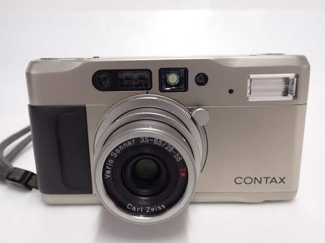 CONTAX TVS (Carl Zeiss Vario Sonnar 28-56mm F3.5-6.5 T*) 京セラ コンタックス コンパクトフィルムカメラ 元箱付 ∬ 6D30A-1