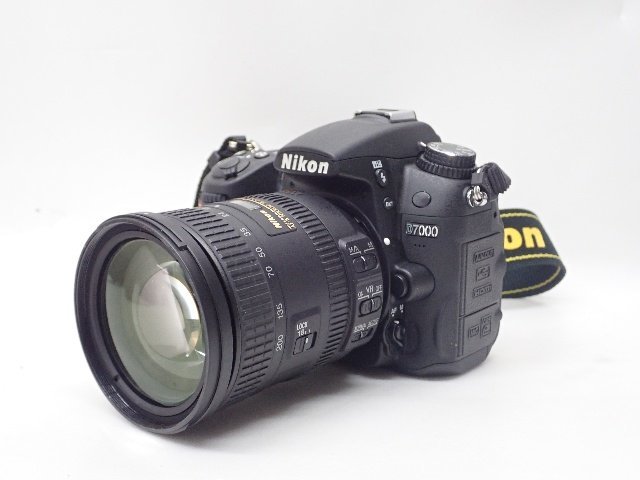 Nikon ニコン D7000 デジタル一眼レフカメラ ボディ + DX AF-S NIKKOR 18-200mm F3.5-5.6 G II ED VR レンズ ¶ 6D22E-1_画像3