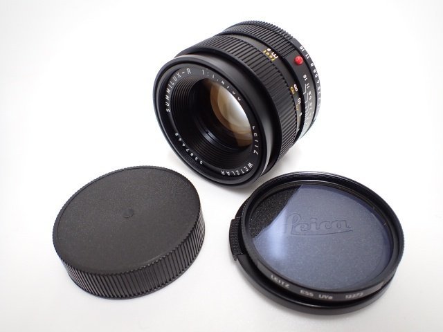 外観良品 Leitz Leica SUMMILUX-R 50mm F1.4 Rカム ライツ ライカ ズミルックス Rマウントレンズ 1986年頃 ∬ 6D557-7