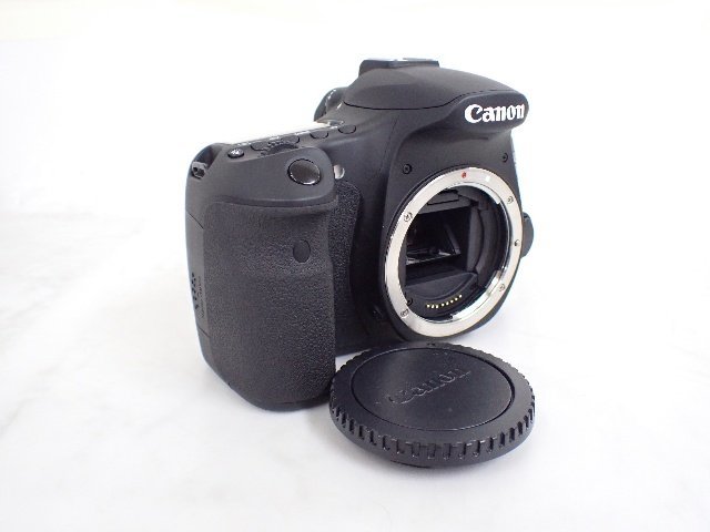 Canon キャノン EOS 60D デジタル一眼レフカメラ ボディ + EF-S 55-250mm F4-5.6 IS II レンズセット 説明書/元箱付 ∴ 6D55E-8_画像2