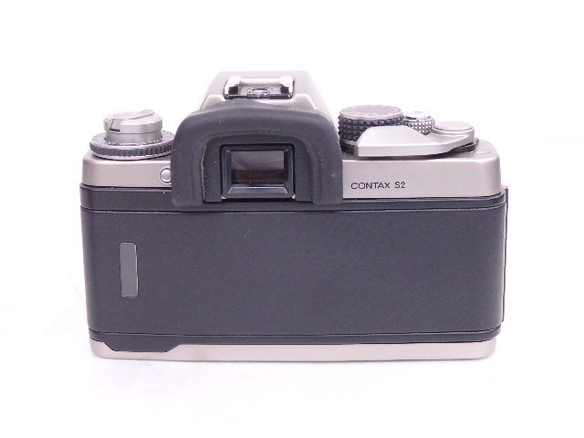 CONTAX/コンタックス フィルム一眼レフカメラ S2 60周年記念モデル/標準レンズ Carl Zeiss Planar 50mm F1.7 T* MMJ付 ◆ 6D751-4_画像5
