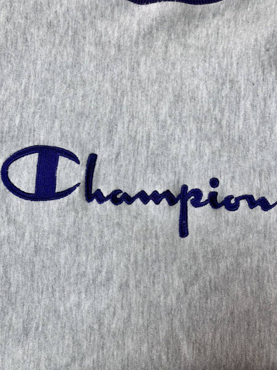 チャンピオン Champion リバースウィーブ スウェット トレーナー USA製 ビンテージ 刺繍タグ 90s 古着 _画像5