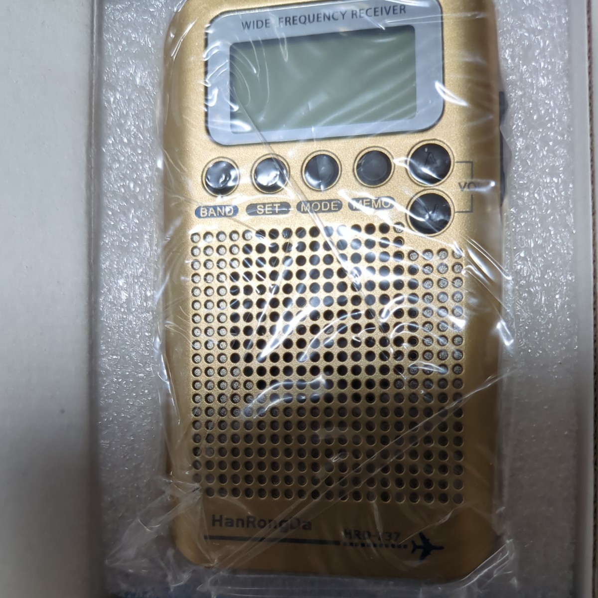 hrd Portable aircraft band radio HRD-737 VHF航空無線 AM/FM/SW/CB 受信機_画像1