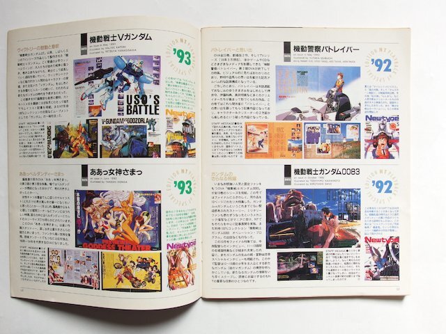 Newtype 10TH ANNIVERSARY Memorial Book 1985 - 1995 月刊ニュータイプ 1995年4月号付録_画像4