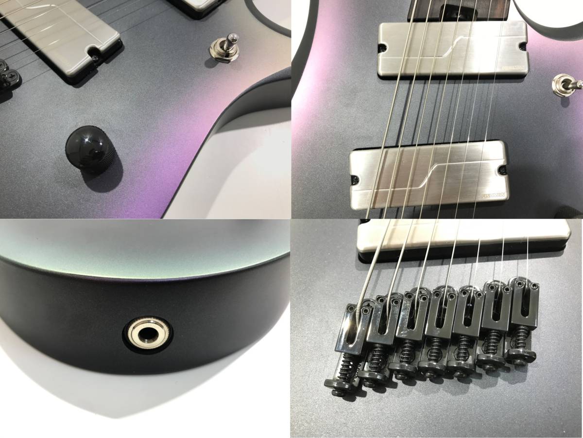 中古品 Ibanez RGD71ALMS-BAM Axion Label Series アイバニーズ アクシオン レーベル シリーズ 7弦 エレキギター 専用ソフトケース付_画像2