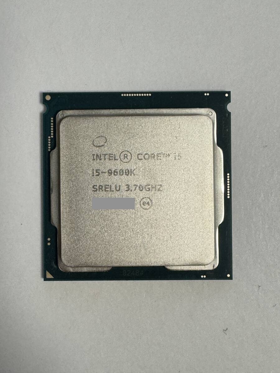 Yahoo!オークション - CPU Intel Core i5 9600K 3.7GH...
