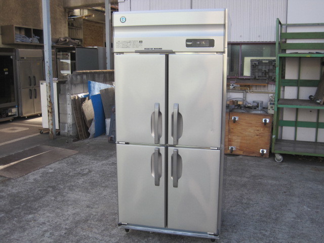 2019年製 保証付【ホシザキ】【業務用】【中古】 冷凍庫 HF-90A-ML◎ 単相100V ※ピラーレス W900xD800xH1910mm