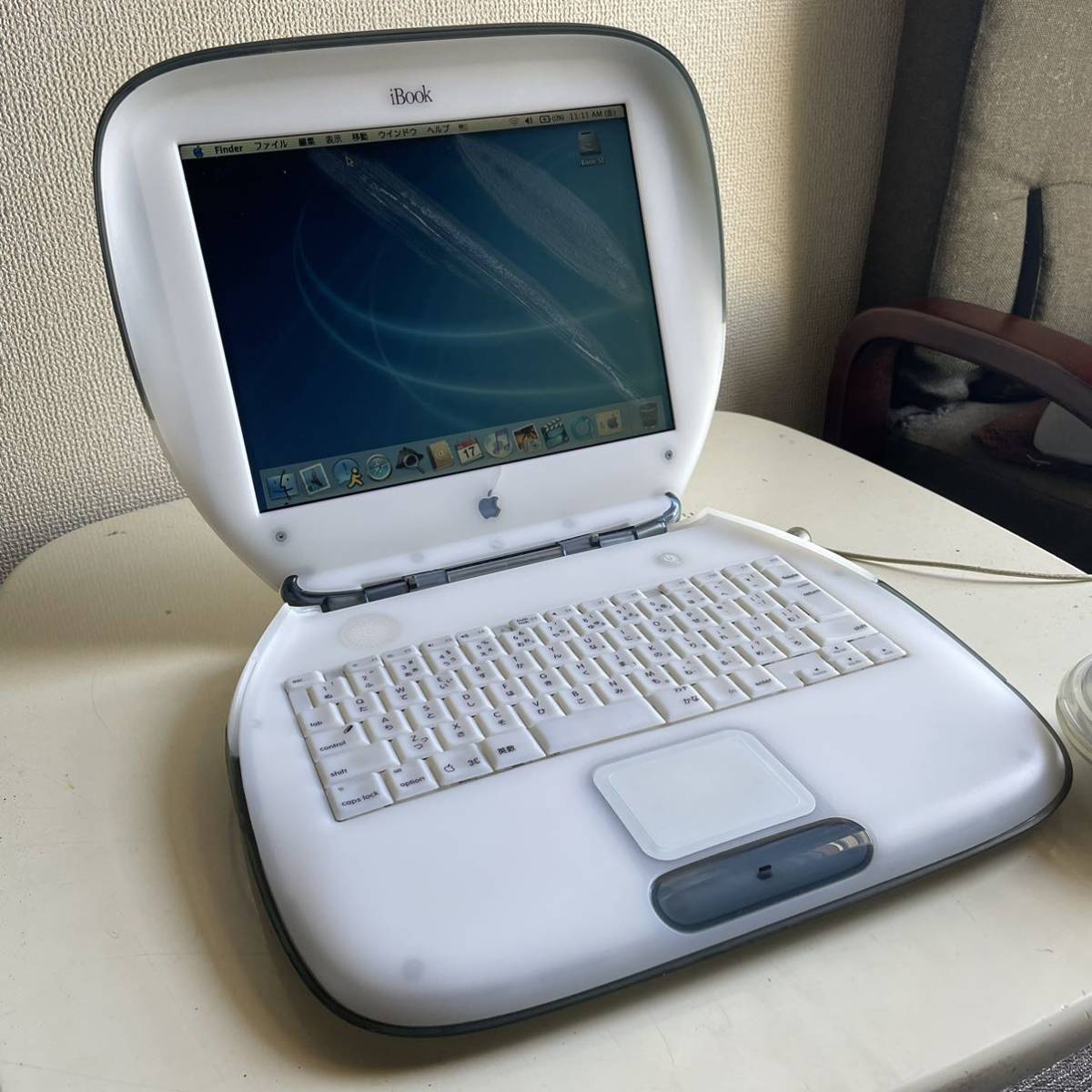 Yahoo!オークション - iBook G3 SE FireWire クラムシェル グ...