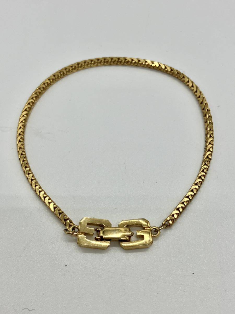 【Givenchy】ゴールド コイン ロゴ フレックス ブレスレット IT0MNT5IUUCO】GIVENCHY ジバンシー ジバンシィ ロゴ