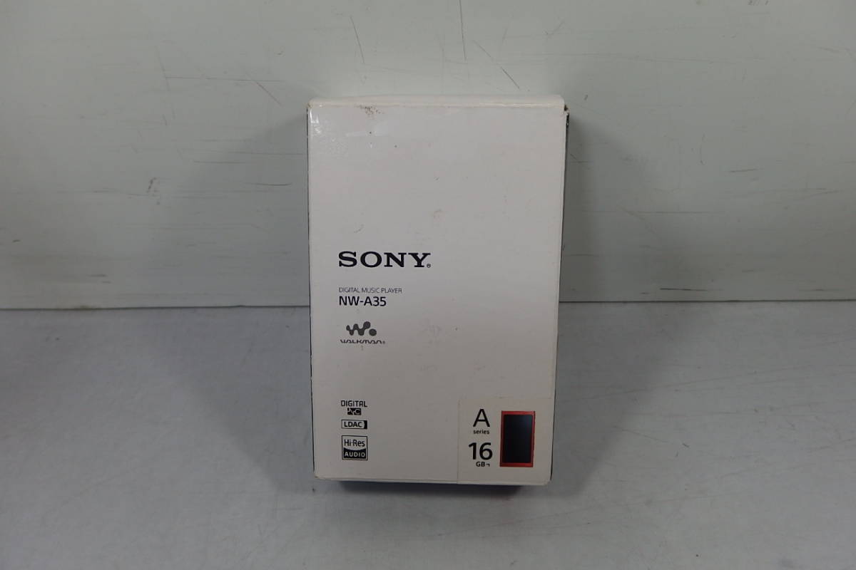 ◆未使用 SONY(ソニー) ハイレゾ ウォークマン Aシリーズ 16GB NW-A35 R(レッド) MP3プレーヤー/Bluetooth/microSD対応/デジタルオーディオ_画像1