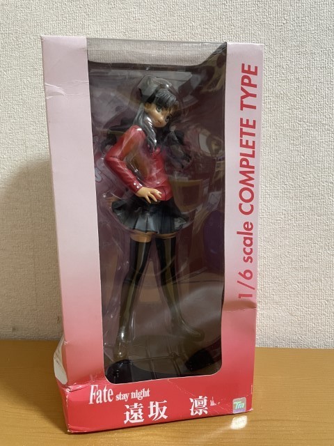 【中古美品】Fate stay night 遠坂凛 PVC完成品 1/6スケール 宮川武_画像1