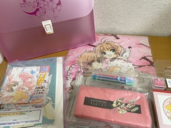 【中古美品】カードキャプチャーさくら　さくらのお道具箱　初回特典付_画像4