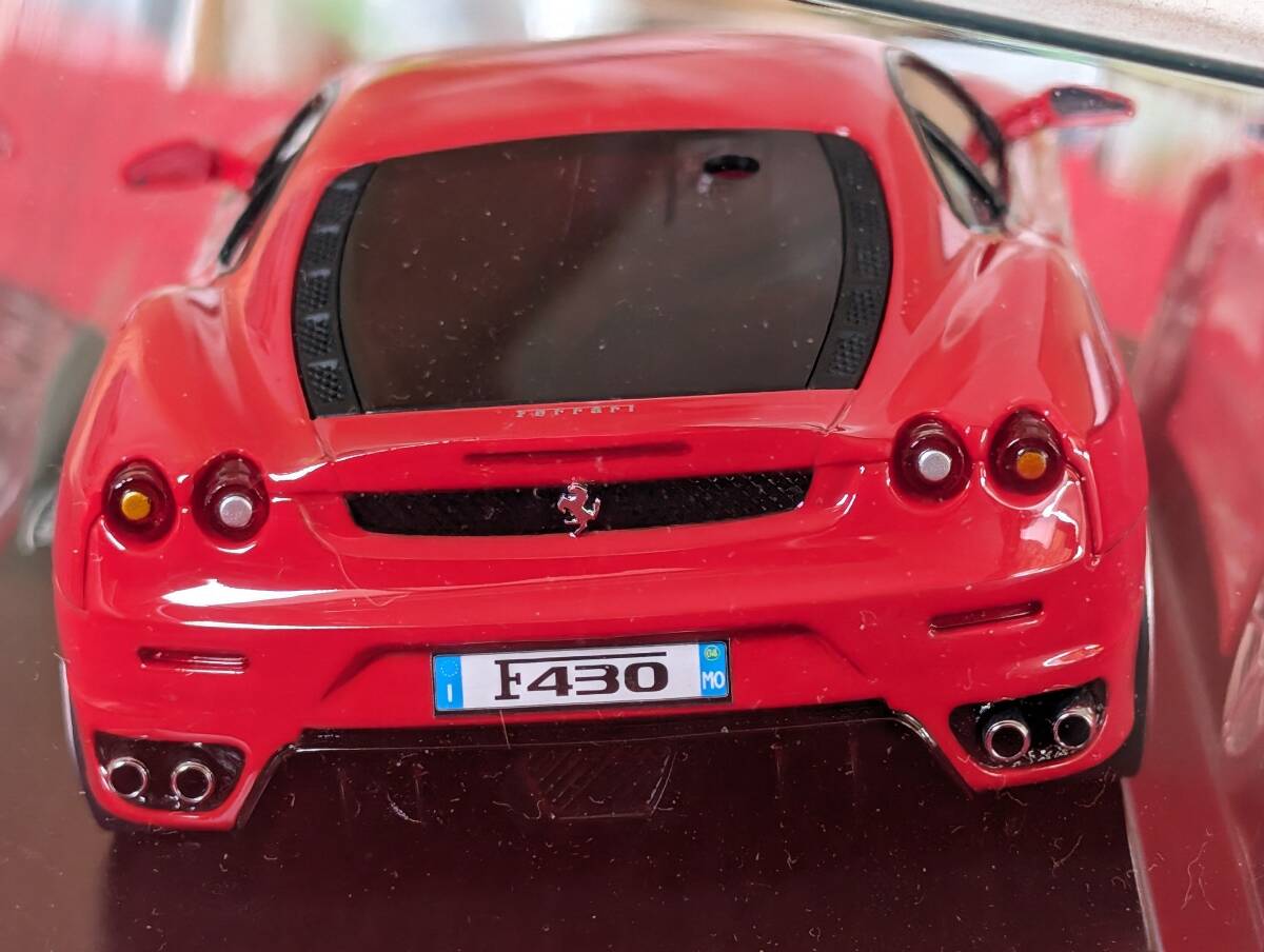 京商 オートスケールコレクション 1/27.52 Ferrari F430 Red(レッド) グロスコートボディ仕様　for MR-02 RM_画像2