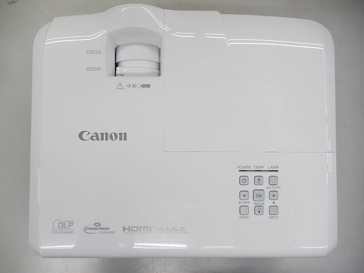 Canon キヤノン LV-WX320 プロジェクター (55時間) 【ケーブル 付】_画像2