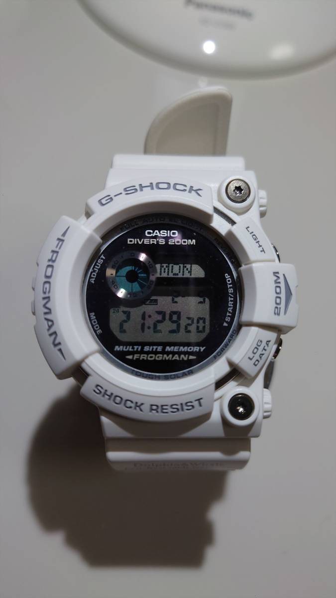 美品 CASIO カシオ G-SHOCK ジーショック 2006イルクジモデル フロッグマン GW-206K _画像5