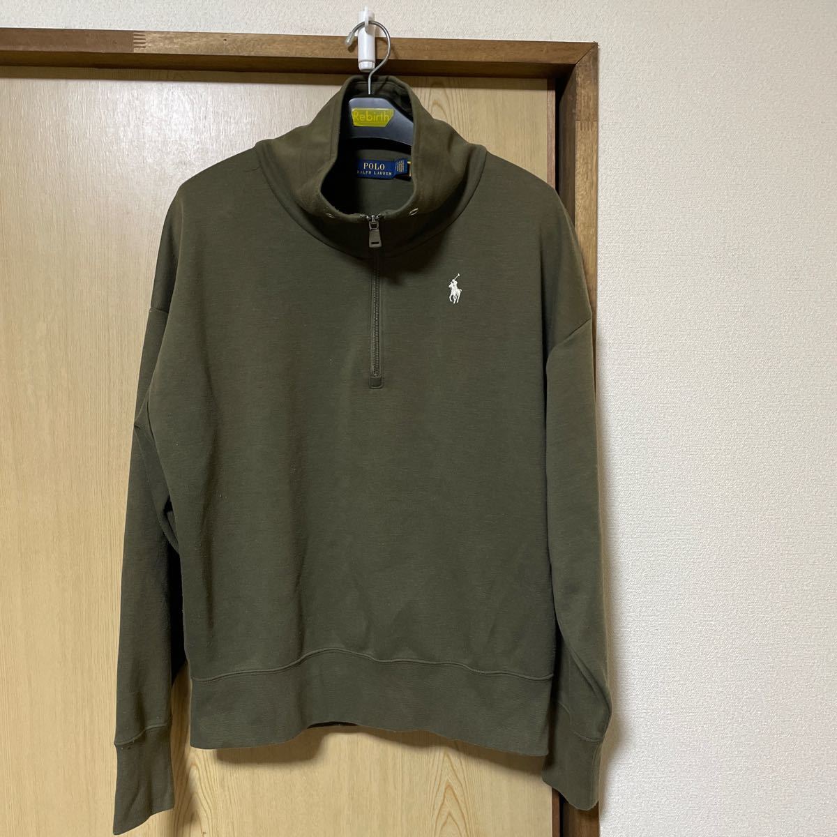 POLO Ralph Lauren half Zip sweatshirt M size 