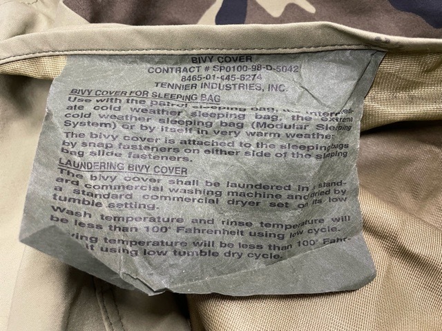 USMC GORE TEX BIVY COVER 米軍 寝袋 ビビー カバー ゴアテックス スリーピングバッグ キャンプ ミリキャン_画像4