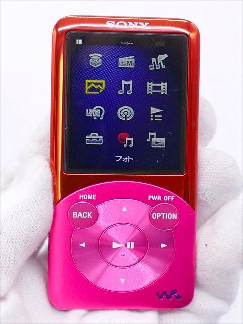 未使用　SONY　ソニー　DIGITAL MEDIA PLAYER　NW-S756　32GB　ビビットピンク_画像2