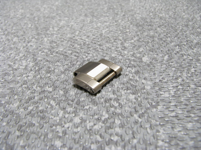 新しいスタイル 34. 送料無料 新品 未使用 ロレックス ROLEX 純正コマ ヨットマスターII 116689 18KW 1コマ 約15mm 4.7g 予備コマ ヨットマスター