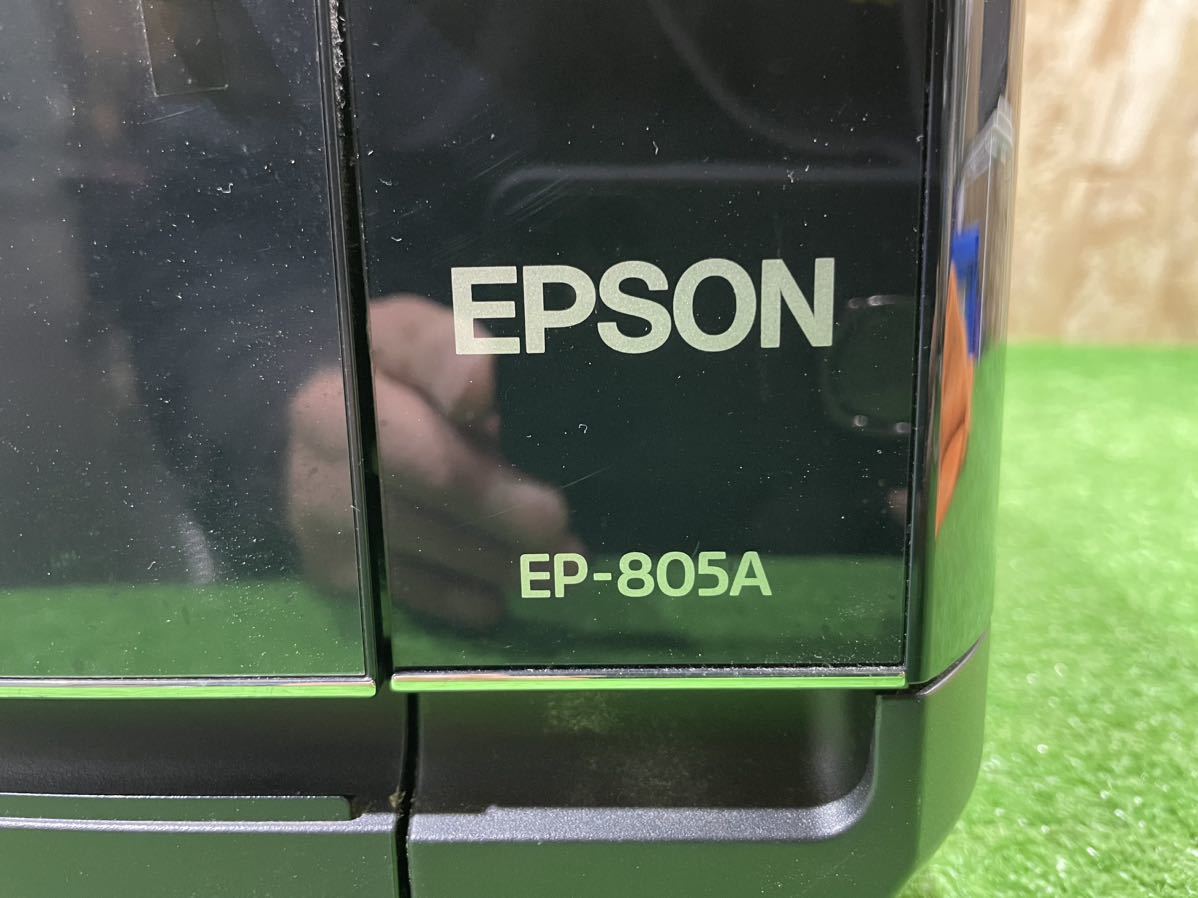 2B9 EPSON EP-805AW Colorio エプソン カラリオ インクジェットプリンター A4プリンター 複合機 通電OK コピーOK 現状品_画像4