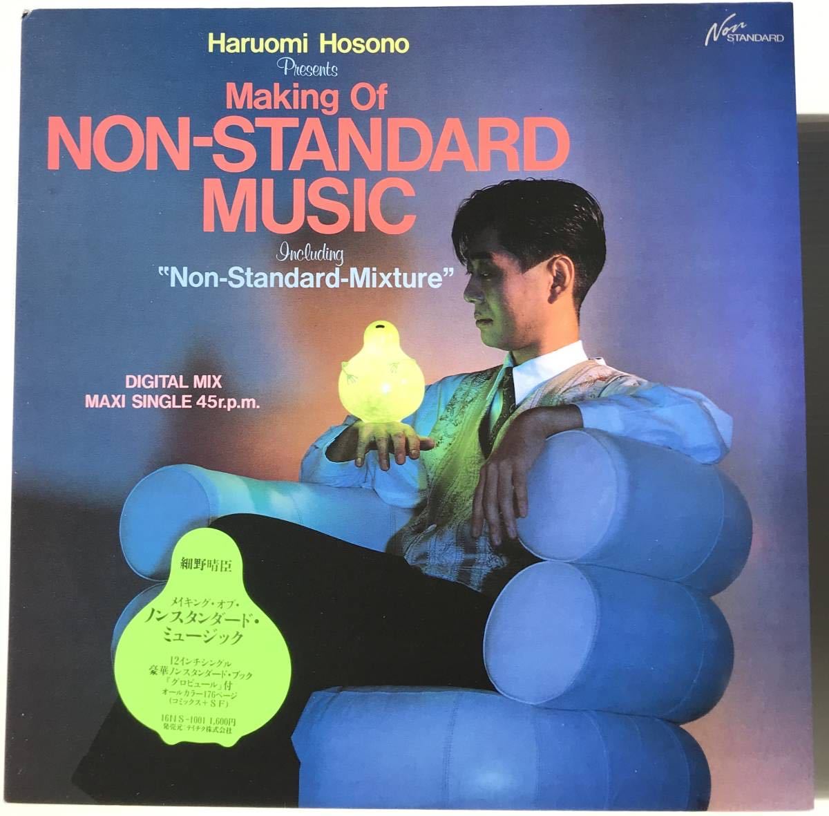 12inch 細野晴臣 HARUOMI HOSONO メイキング・オブ・ノンスタンダード・ミュージック MAKING OF NON-STANDARD MUSIC 16NS-1001_画像1