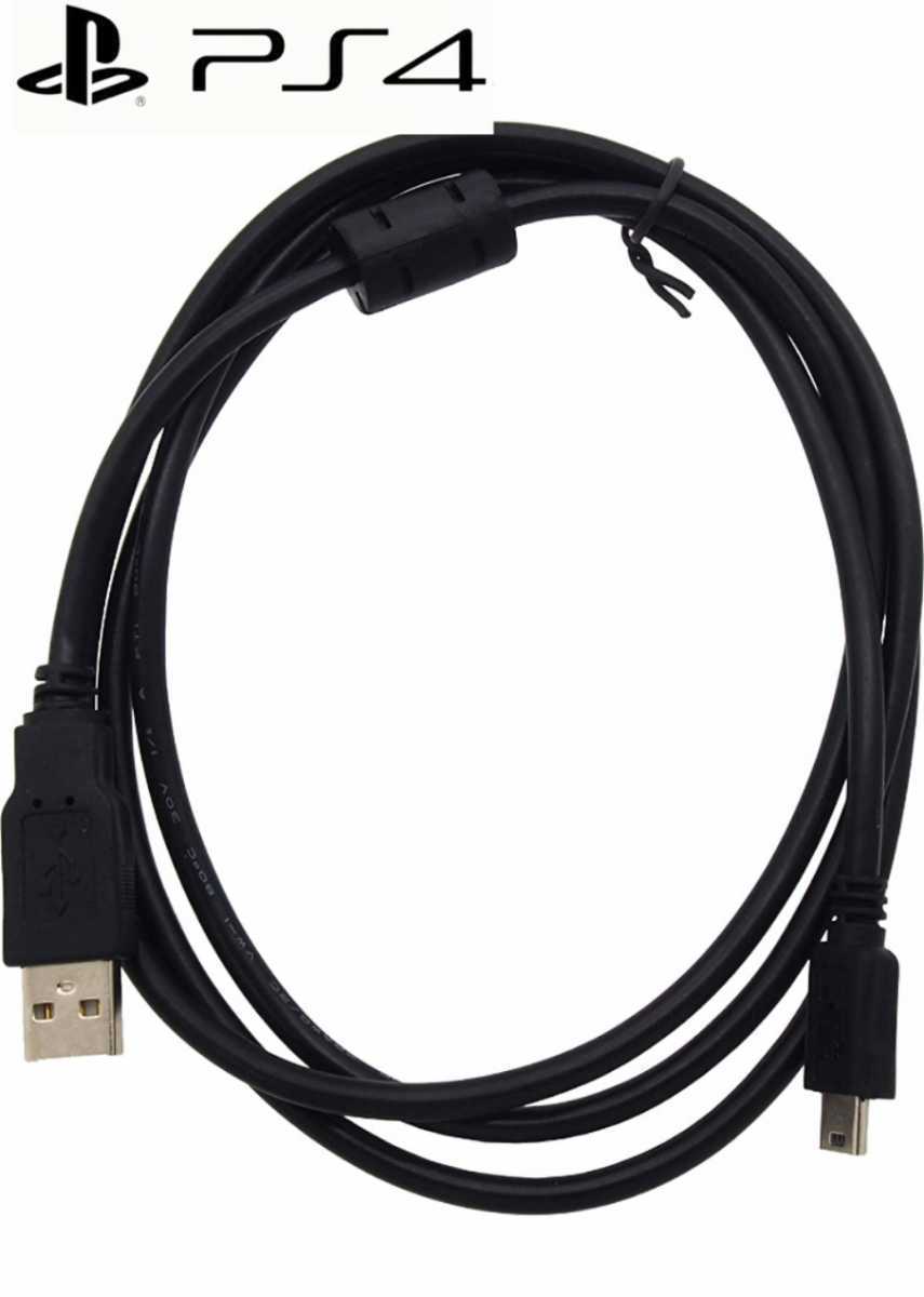 ☆新品 PS4 USB 3Mケーブル サイバー 専用設計 高性能 USBケーブル USB2.0マイクロ ノイズ軽減 遅延防止 フェライトコア搭載★ 送料無料の画像1