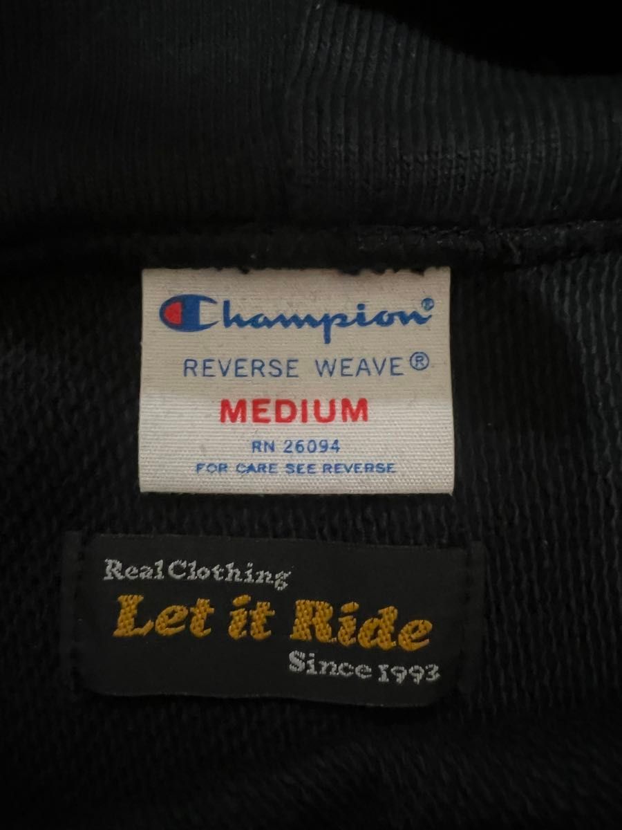 【Champion】 Champion×Let it Ride/別注パーカー