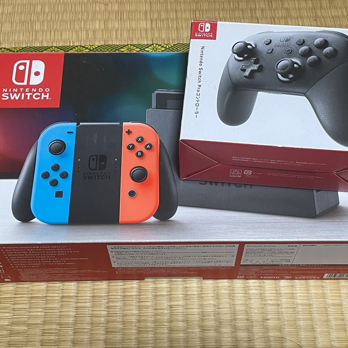 Nintendo Switch Joy-Con （L）ネオンブルー/（R）ネオンレッド HAC-S-KABAA