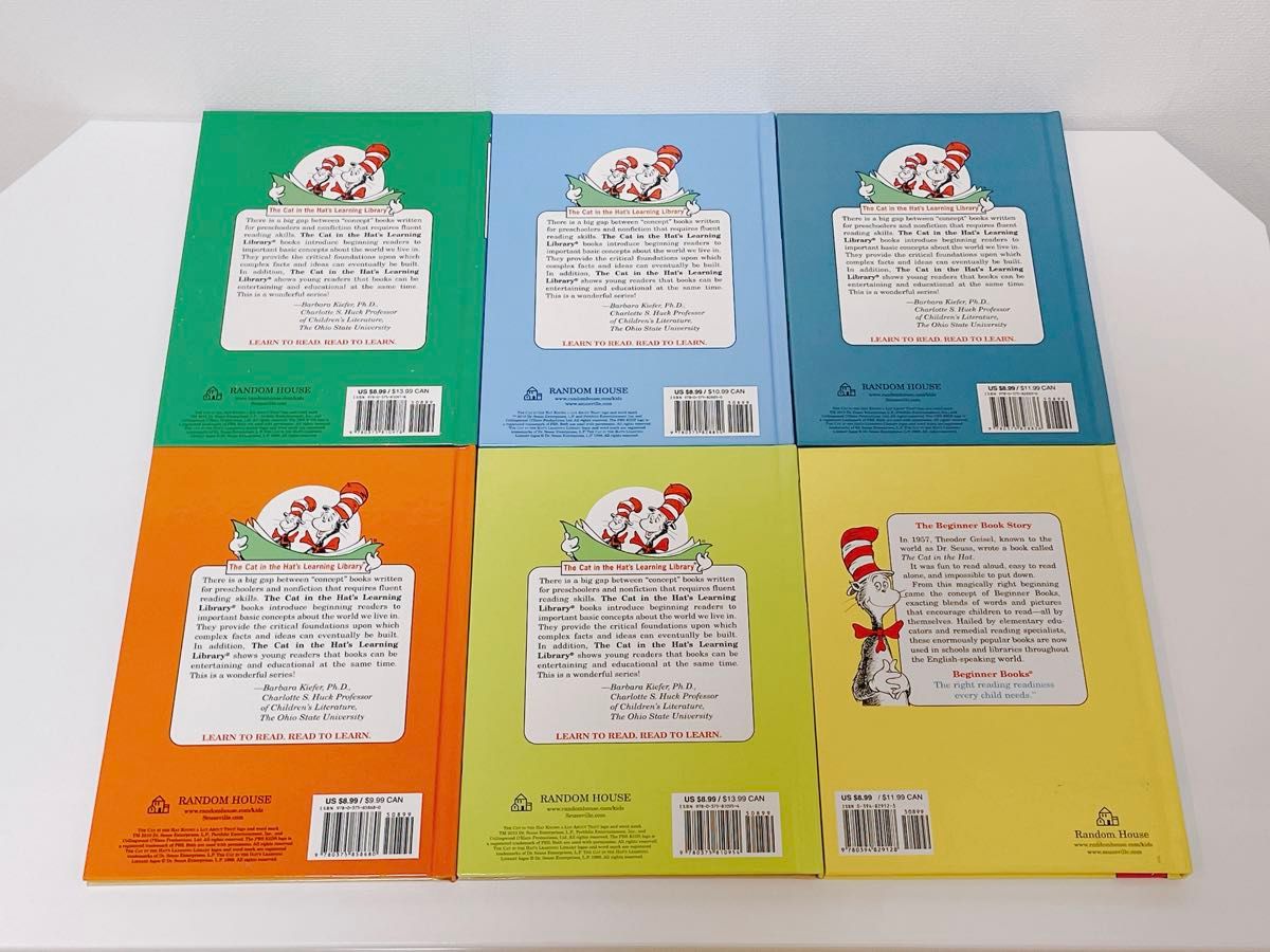 The Cat in the Hat’s Learning Library 6冊  ハードカバー